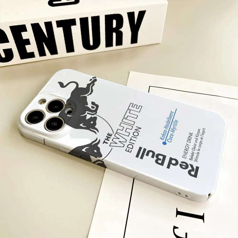 Fashion Red B-bulleS Logo Phone Case For IPhone 17 16 15 14 13 12 11 Plus Pro Max Mini Glossy HD Hard Cover Film Shell