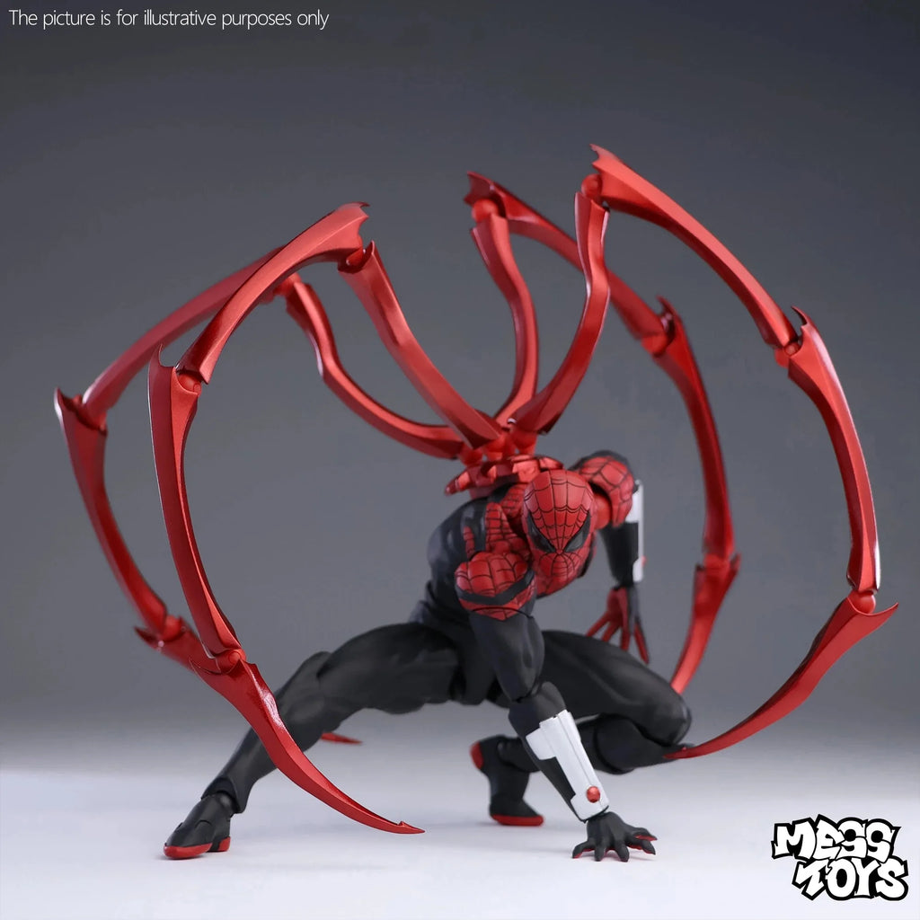 In Stock Mess Toys Superior Spider Man Doctor Octopus Peter Parker Messtoys Spiderman Neighbor Anime Action Figure Toys Gifts