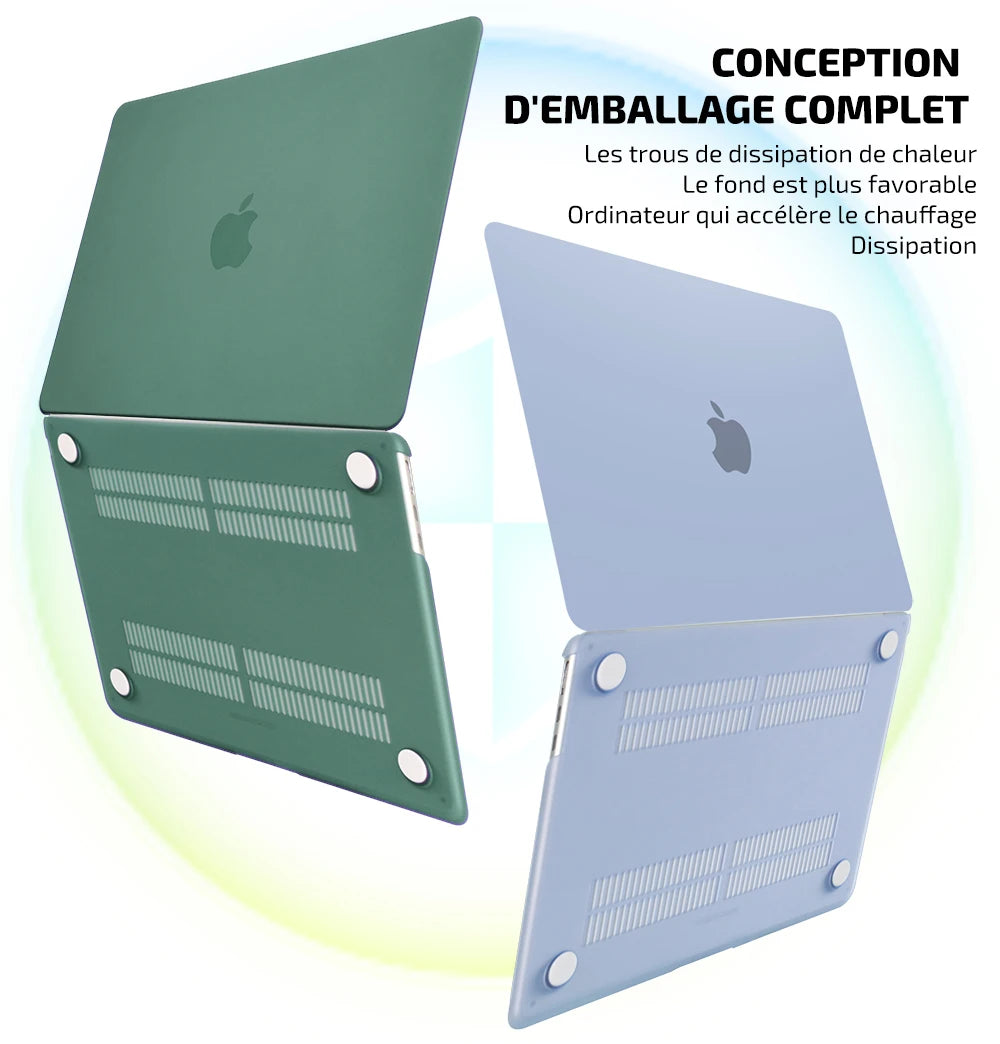 Laptop Case for Macbook Air 13 A2337 2020 A2338 M1 Chip Pro 13 2022 M2 Air 13.6 M2 for Macbook Pro 14 case M4 2023 M3 Pro 16