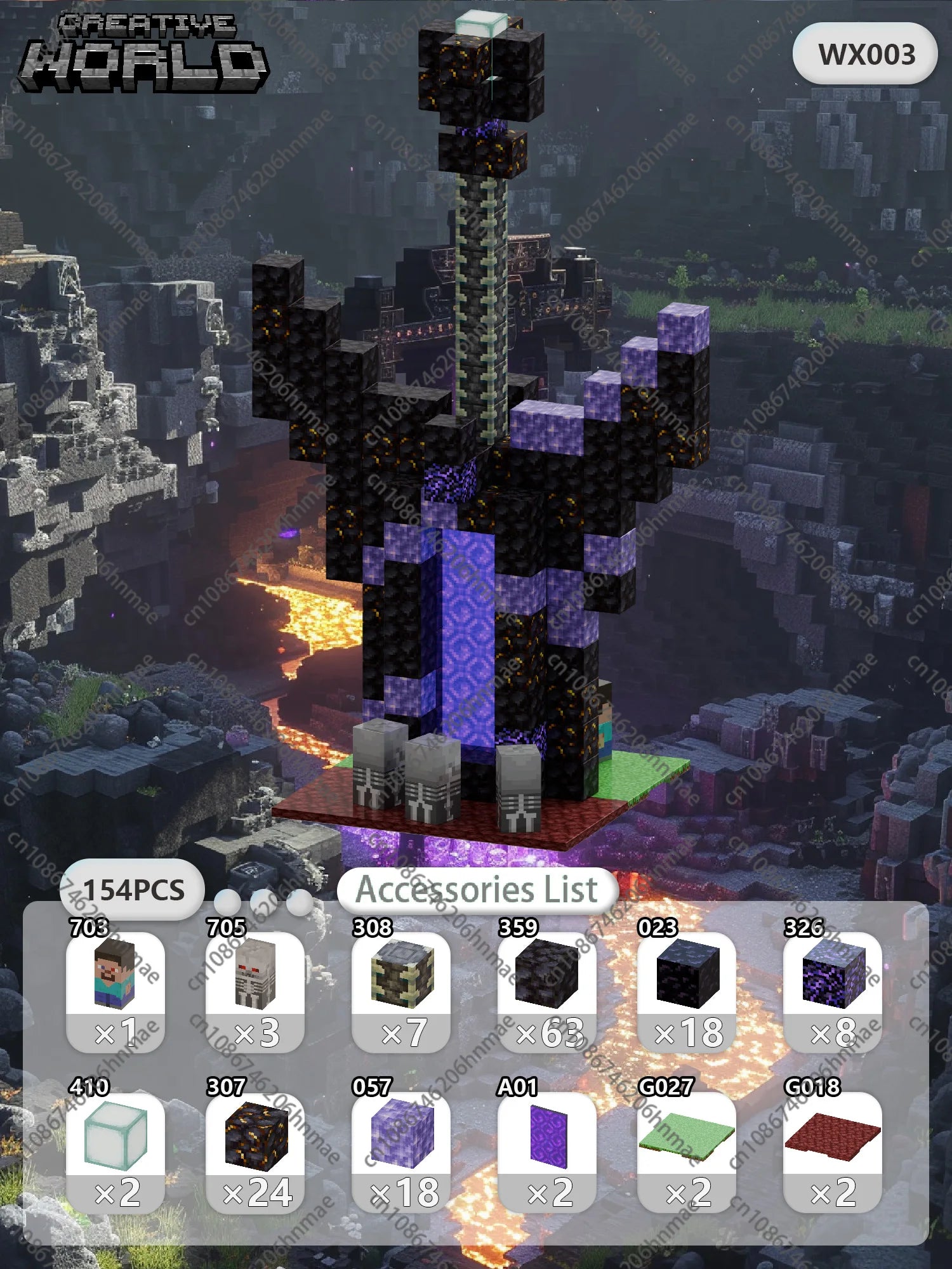 Magnetic Building Blocks Mine World Magnet Cube for Stacking Construction Brick Set Pixel Style Sensory Toys Kid Boys Girls DIY