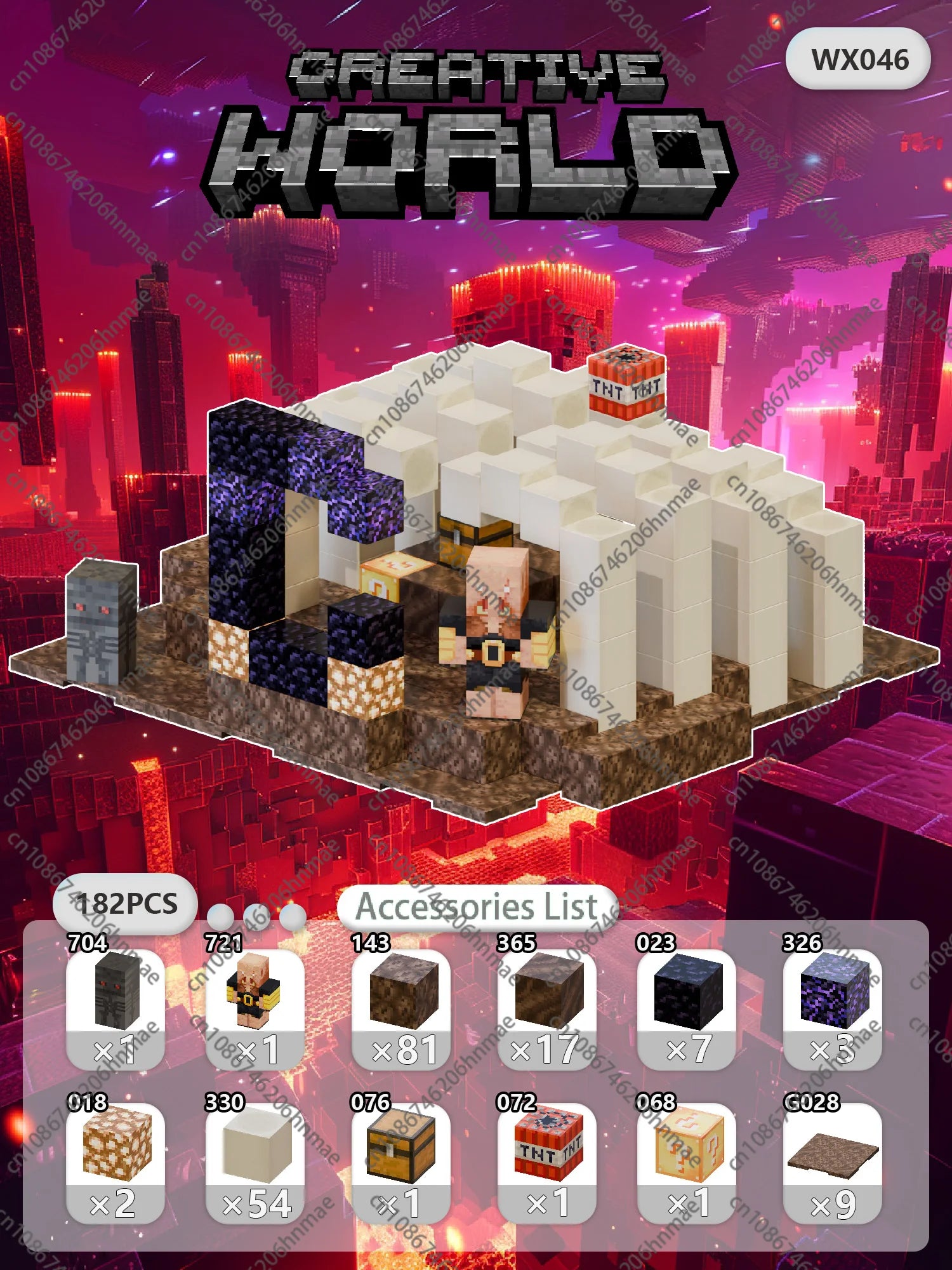 Magnetic Building Blocks Mine World Magnet Cube for Stacking Construction Brick Set Pixel Style Sensory Toys Kid Boys Girls DIY