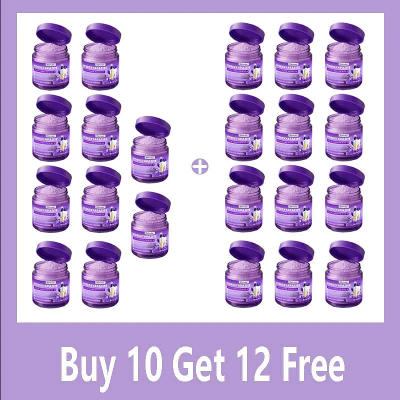 Purple Brightening Powder Enamel-Safe Toothpaste Whitening Powder Strengthen Teeth And Gums Tooth Repair Mineral Powder Gifts