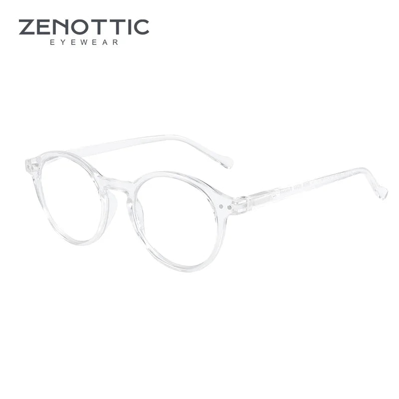ZENOTTIC 2025 Retro Reading Glasses Anti Blue Light Blocking Readers Fashion Lightweight Eyeglasses Women Men Diopter 0 to 4.0