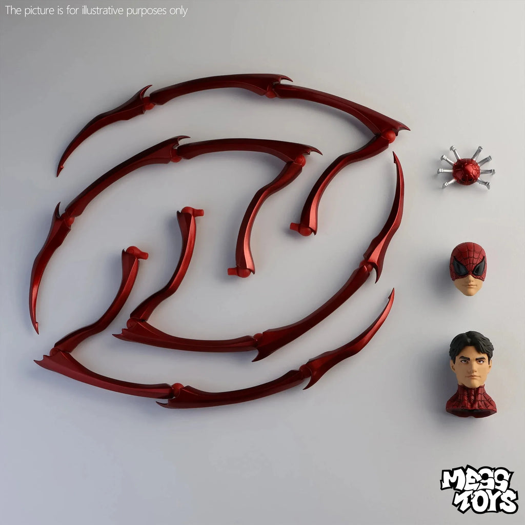 In Stock Mess Toys Superior Spider Man Doctor Octopus Peter Parker Messtoys Spiderman Neighbor Anime Action Figure Toys Gifts