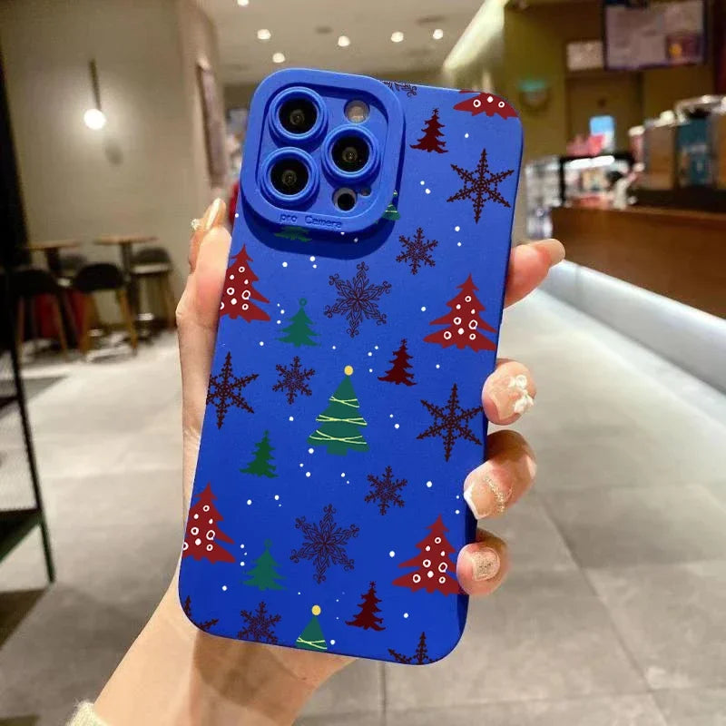 Funny Christmas Tree Phone Case for Xiaomi Redmi Note 14 13 12 Pro Plus 12S 11S 11 10S 10 Redmi 12C 13C 14C 4G Shockproof Cover