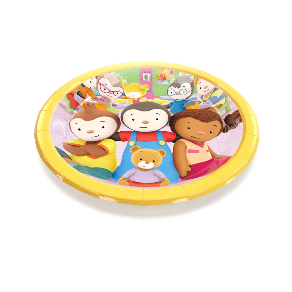 T'choupi Birthday Party Decoration Cartoon Baby Shower Party Supplies Tableware Sets Happy Birthday Cake Topper Birthday Hat