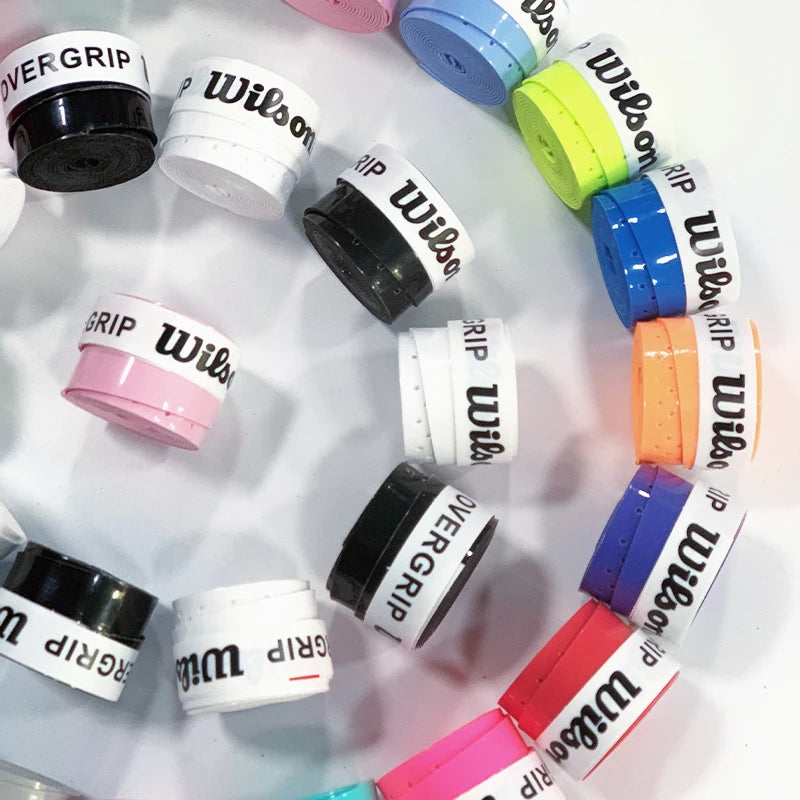 15/30/60/90/180pcs Tennis OverGrip Tennis Badminton Squash Training Sweat Absorbed Wraps Tennis Accessories Badminton Grip Padel