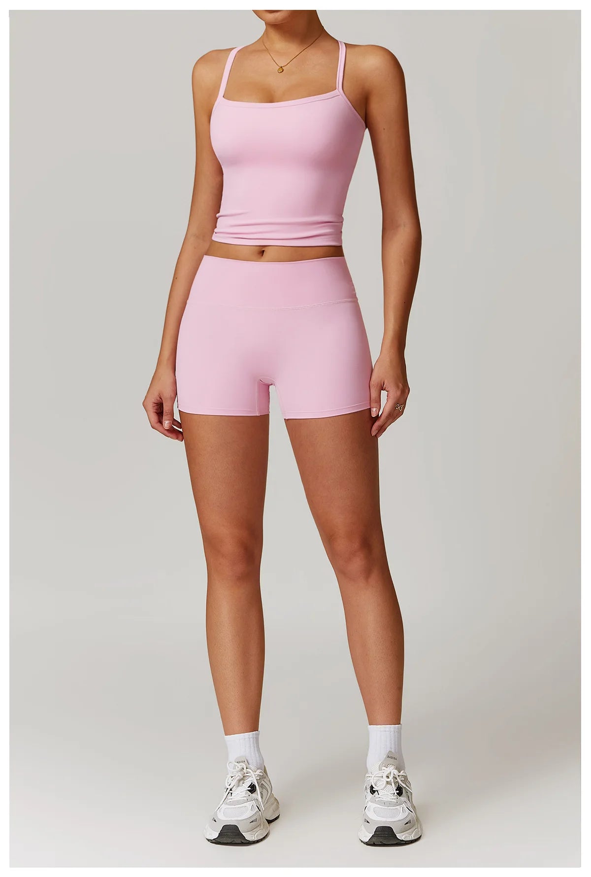 Women Cross Back Yoga Top Breathable Shockproof Sports Vest Fitness Sport Bra With Padded Gym Crop Top Running Active Sportswear