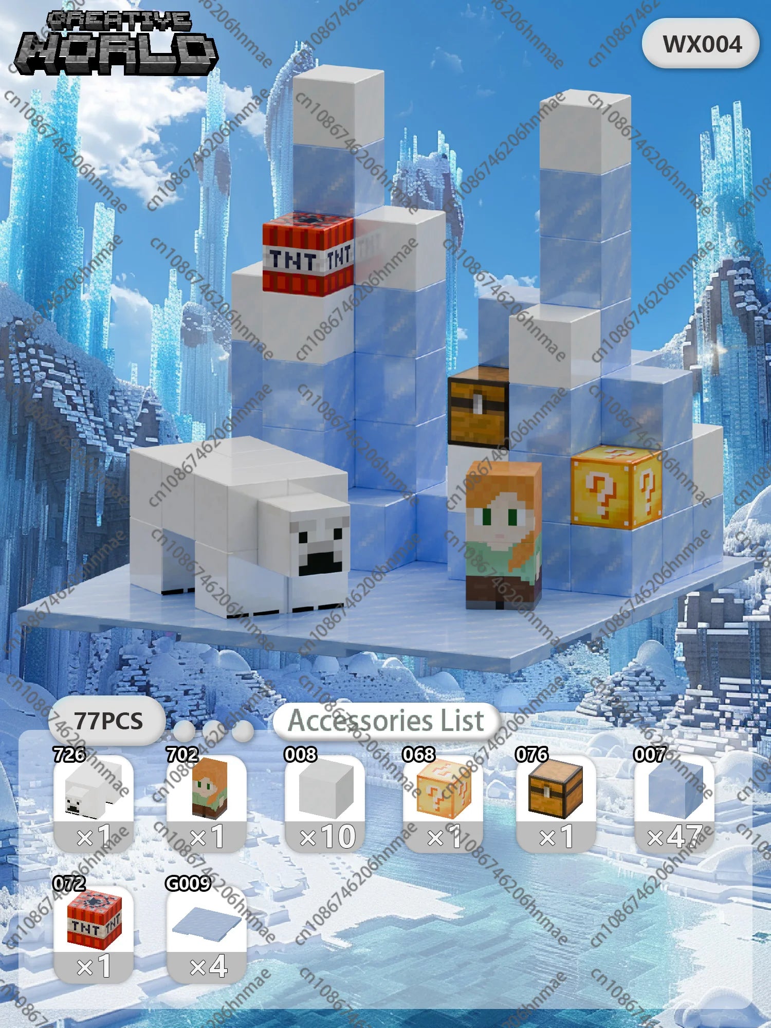 Magnetic Building Blocks Mine World Magnet Cube for Stacking Construction Brick Set Pixel Style Sensory Toys Kid Boys Girls DIY