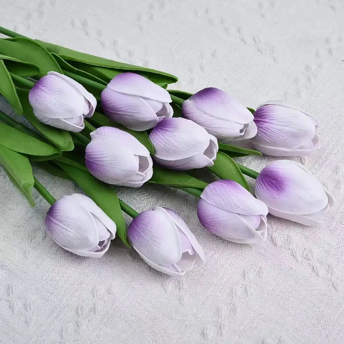 1/5/10/15PCS Tulips Artificial Flowers Real Touch Flowers Tulip Bouquet Decor Fake Tulips Flower for Home Wedding Decorations