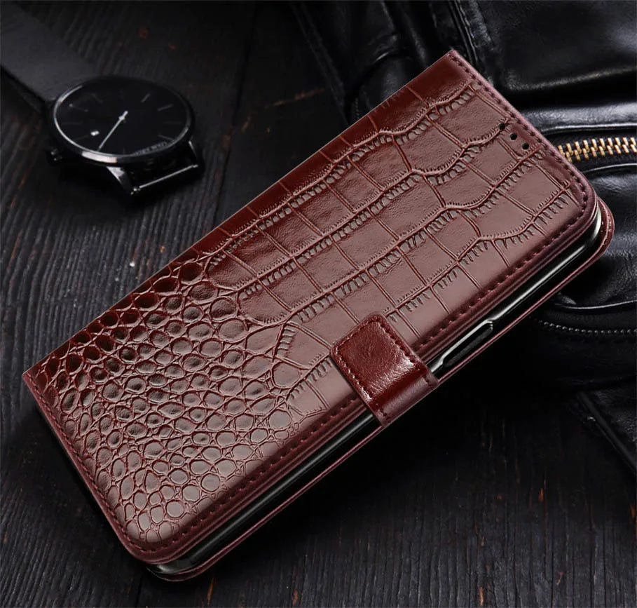 Leather Wallet Phone Case For iPhone 17 Pro Max Air 16 16Pro 16e 16Plus 15 12 14 13 11 SE XS XR X 8 7 Plus Flip Card Slot Cover