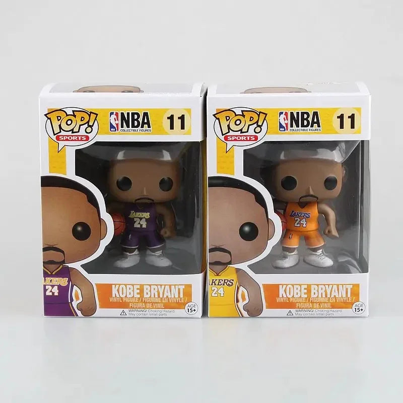 FUNKO POP Kobe BRYANT Basketball Star Black Mamba Kobe BRYANT Action Figures Children Gifts Collectible Model Toys