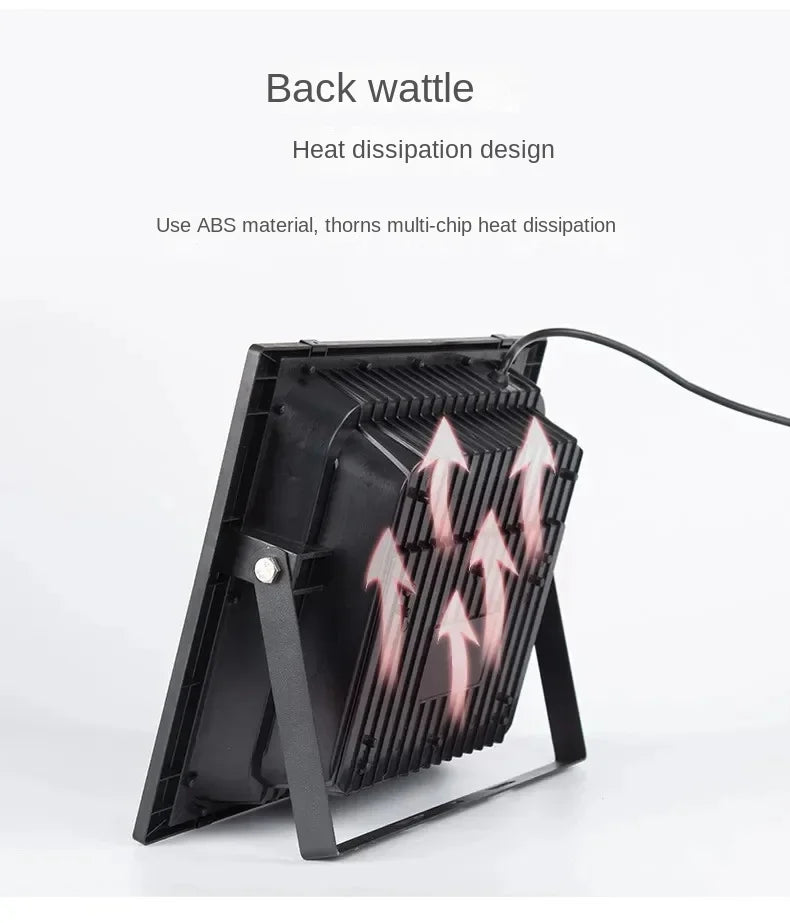 JVEE 30W 1000mAh Solar Flood Lights Remote Control Powered Spotlight Outdoor Waterproof IP67 Villa Street Lamp Adjustable Angle