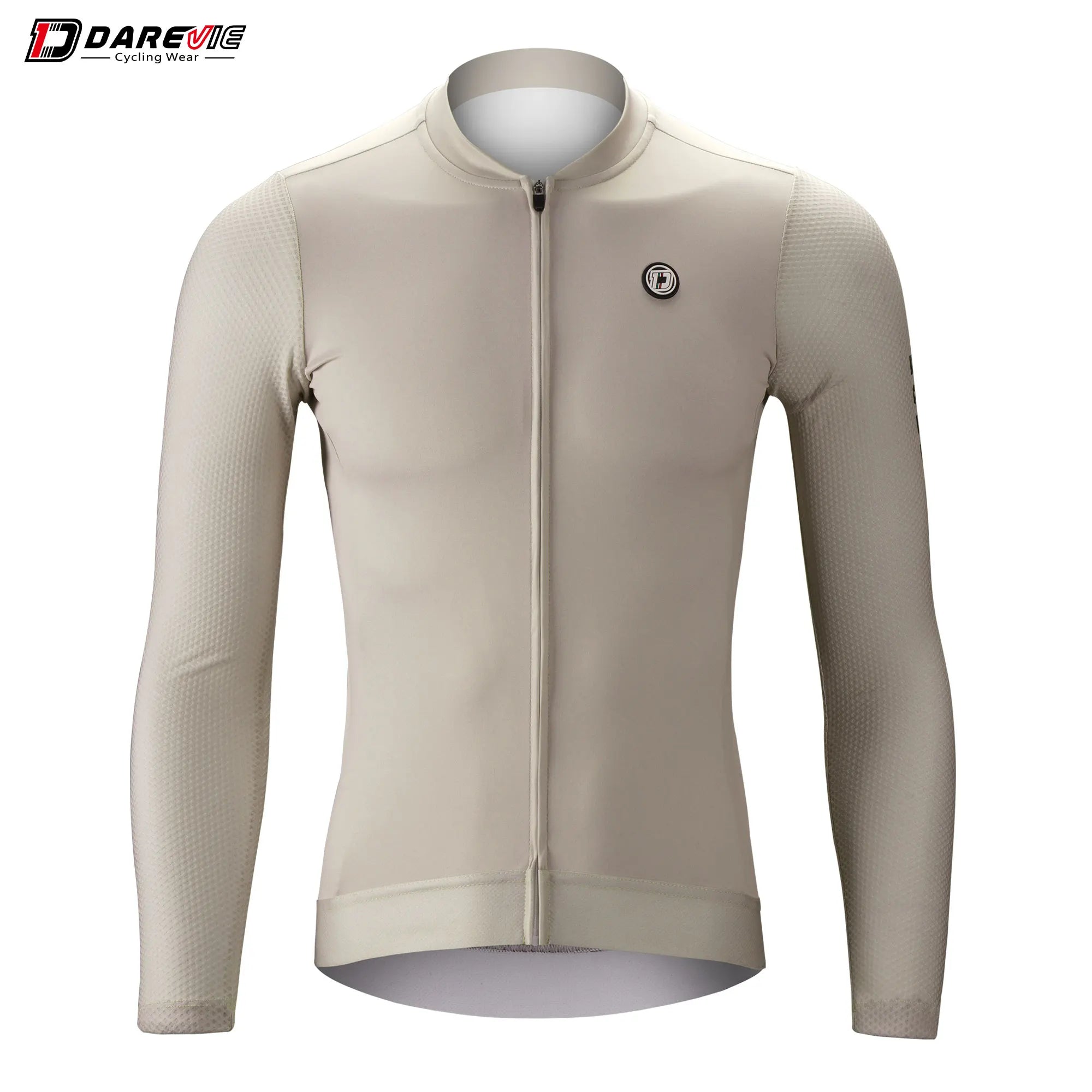 DAREVIE Cycling Jersey Long Sleeve Pro Aero Small Size 3D Bubble Mesh Cycling Jersey Men Women Breathable Man Cycling Maillot