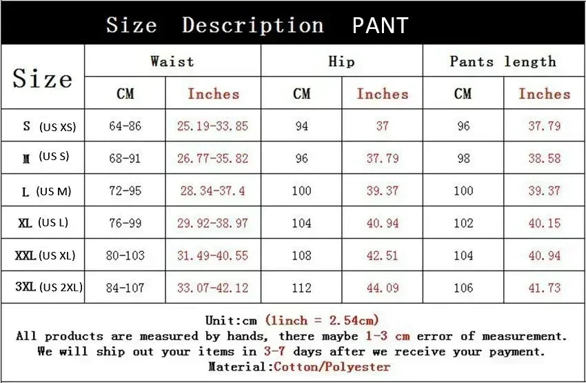 Mens Print Pants Autumn_Winter in Men's Clothing Trousers Sport Jogging Fitness Running Trousers Harajuku Streetwear Pants S-3XL