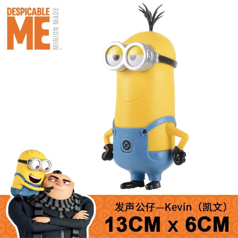 Authentic Full Series Toys Set Miniones Kevin Bob Gru 3d Eye Despicable Miniones With Action Figures Toys For Kids Gifts