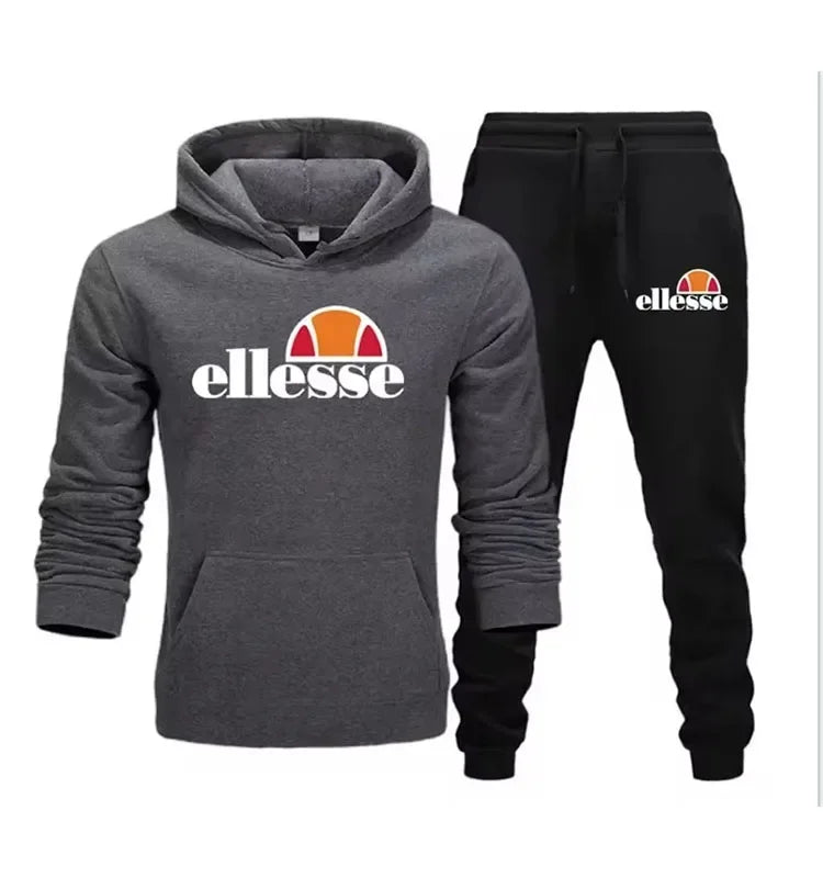 Hoodies, hoodies, men's autumn and winter sports and leisure suits, trendy brand American high street versatile printed jackets,