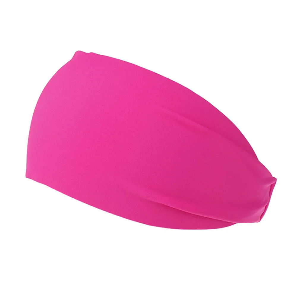 Hot Absorbing Sweat Sport Hair Bands Men Women Elastic Yoga Headbands Fitness Headwear Headwrap Sports Hair Accessories