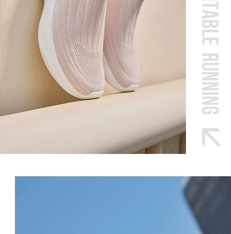 361 Degrees Women Running Shoes Spring New Mesh Thick Bottom Rebound Casual Shock-absorber Durable Female Sneaker 682512238