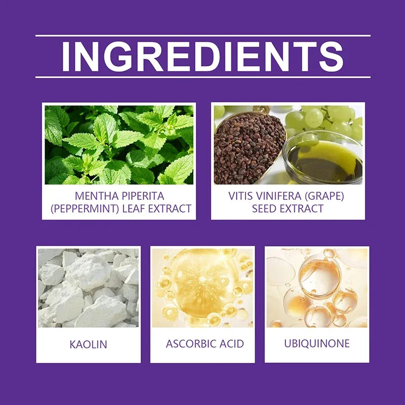 Purple Brightening Powder Enamel-Safe Toothpaste Whitening Powder Strengthen Teeth And Gums Tooth Repair Mineral Powder Gifts