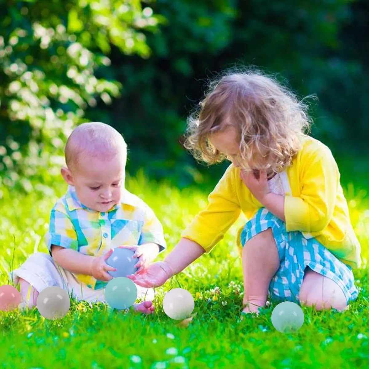 Colorful Baby Plastic Balls Water Pool Ocean Wave Balls Kids Swim Pit With Basketball Hoop Play House Outdoor Tents Toys Props