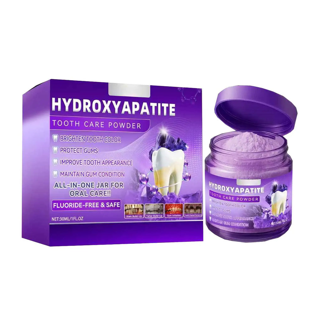 Purple Brightening Powder Enamel-Safe Toothpaste Whitening Powder Strengthen Teeth And Gums Tooth Repair Mineral Powder Gifts
