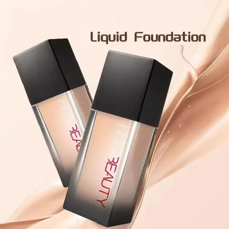 Huda Beauty Flawless Liquid Foundation Matte Concealer Long-lasting Moisturizing Nourishing Facial Makeup Breathable Cosmetics