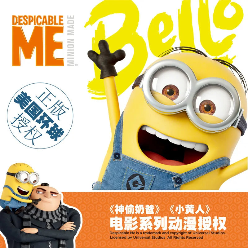 Authentic Full Series Toys Set Miniones Kevin Bob Gru 3d Eye Despicable Miniones With Action Figures Toys For Kids Gifts