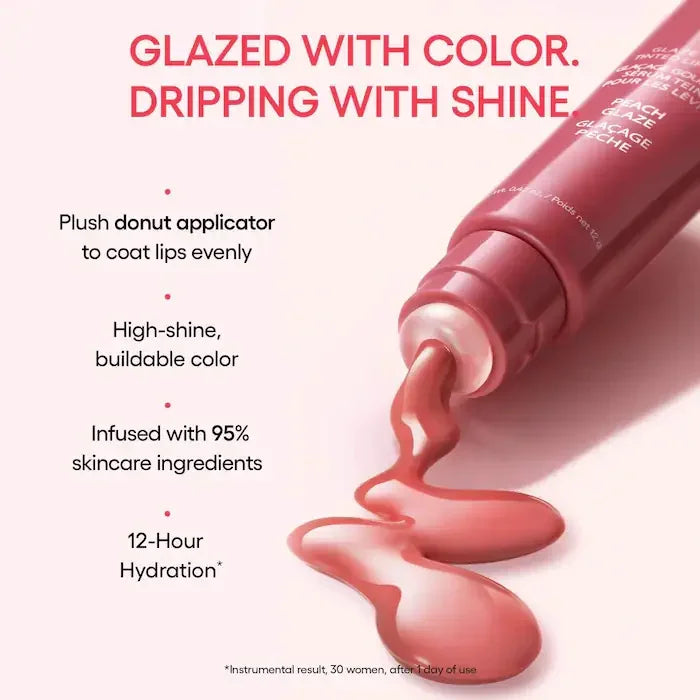 LANEIGE Hose Lip Honey Lip Glaze Moisturizing Brightening Colored Lip Balm Lips Tint Soft Tube Make Up Beauty Lips Care