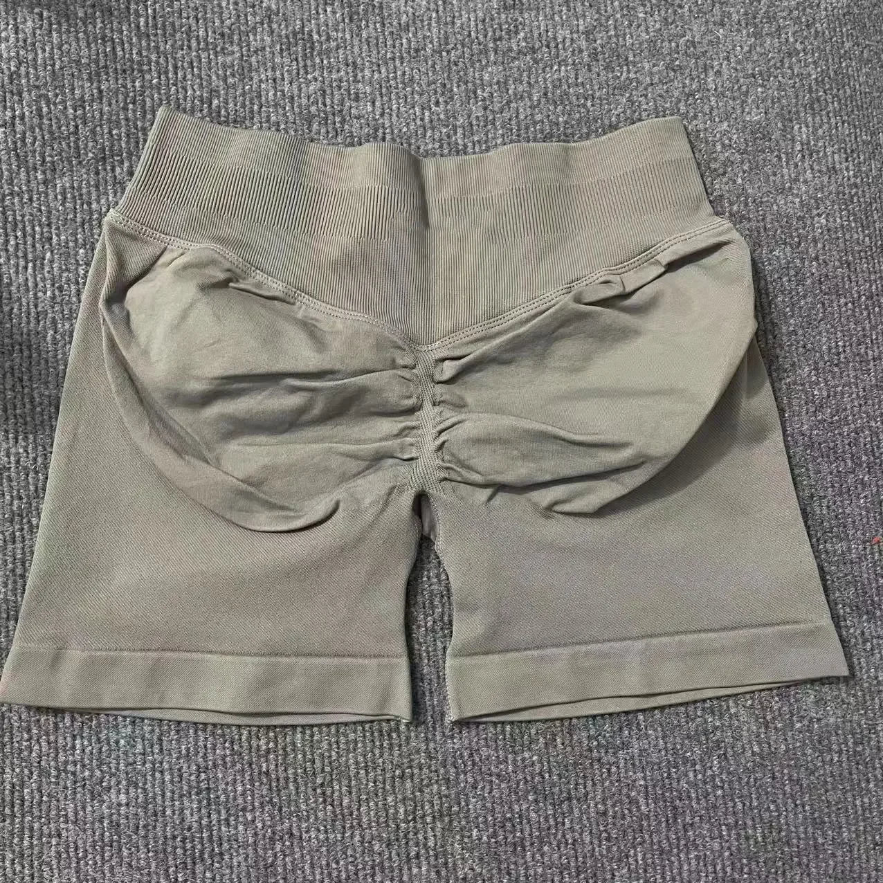 DFyoga impact Shorts  Low Waist Seamless Shorts Scrunch Bum Gym Shorts Workout Biker Short Stretch Fitness Clothing