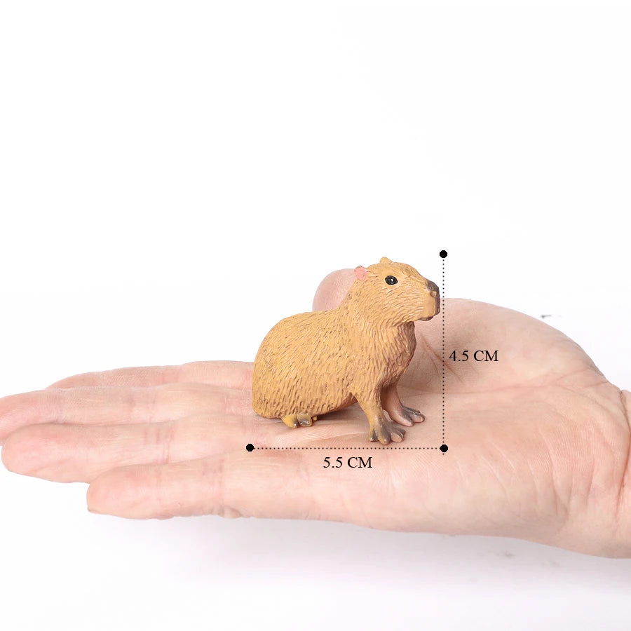 Realistic Woodland Creatures Figurines Toys Raccoon,Beavers ,Badger,Anteater,Platypus Easter Eggs Education Birthday Gift