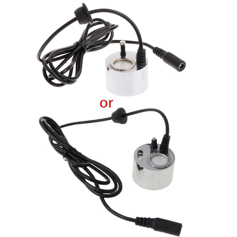 2023 New Maker Fogger Water Fountain Pond Fog Machine Atomizer Air Humidifier with Red LED Light for Office Home Aquarium