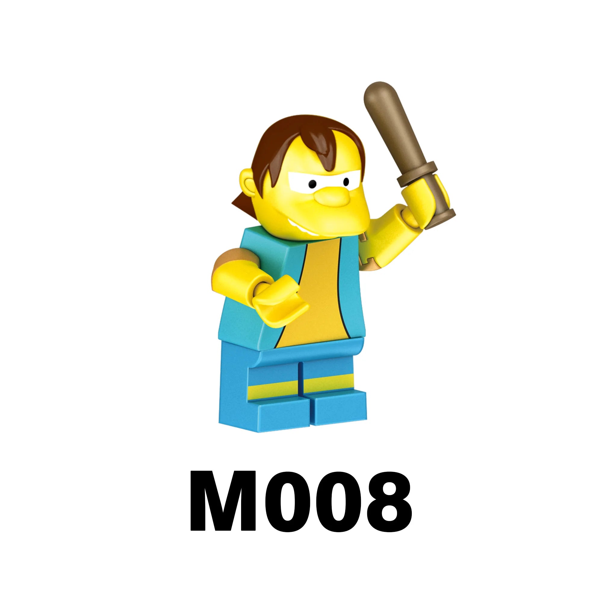 Disney Building Blocks Cartoon Comedy Simpson Family Mini Model Figures Assemble Action Bros Figures Building Blocks Toys