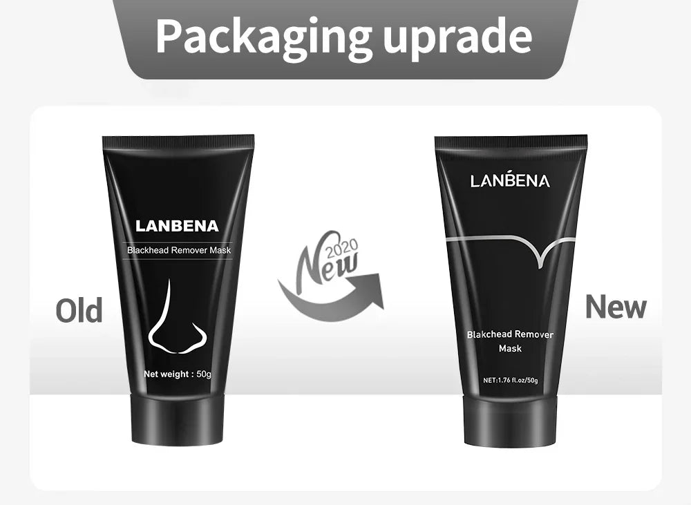 LANBENA Remove Blackhead Mask Deep Cleaning Shrinking Pore Mask  Acne Treatment Skin Improve Rough Skin Brighteing Care Beauty