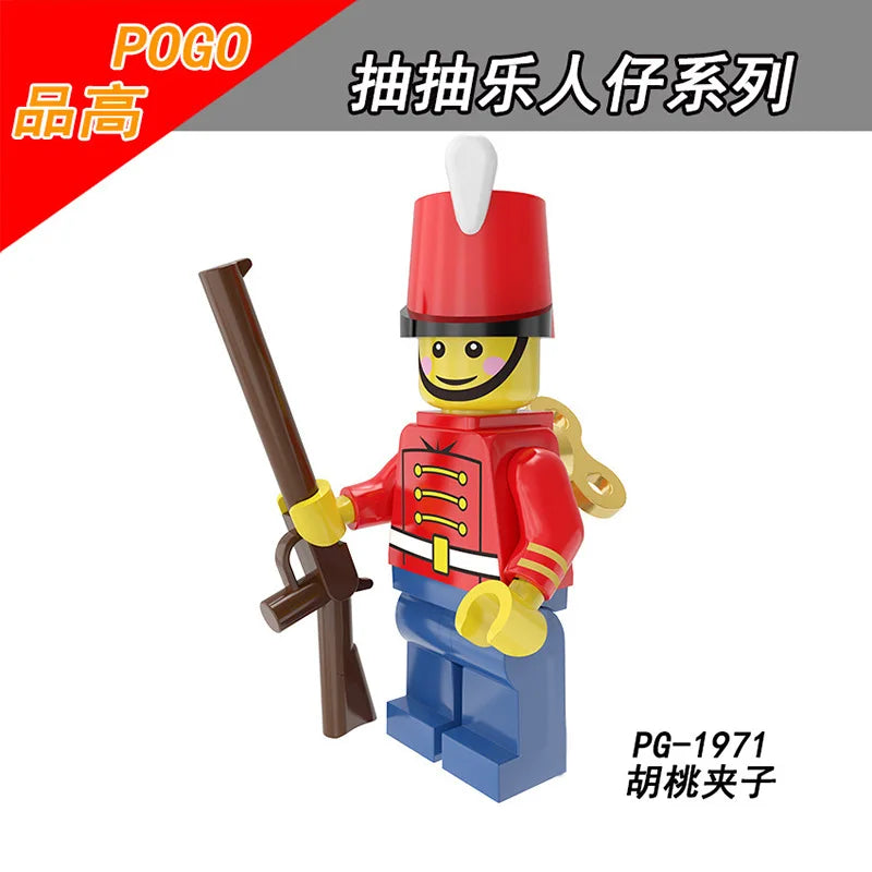 Disney Building Blocks Cartoon Comedy Simpson Family Mini Model Figures Assemble Action Bros Figures Building Blocks Toys