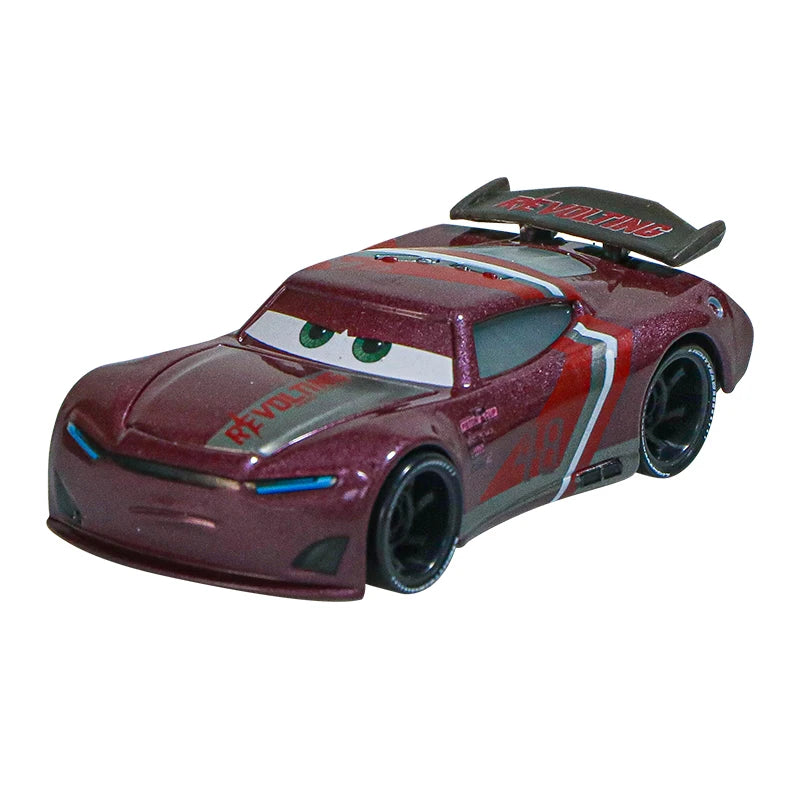 Disney Pixar Cars 2 3 Toys Lightning McQueen Truck Uncle Mack 1:55 Diecast Mater Piston Cup Fritter Frank Model Child Kids Gifts