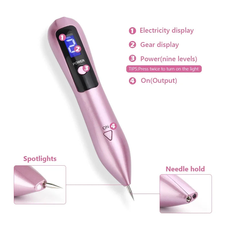 UBilli Beauty Laser Plasma Pen Freckle Remove Pen Wart Remover Tattoo Remover Instruments Skin Tag Removal Spot Beauty Care Tool