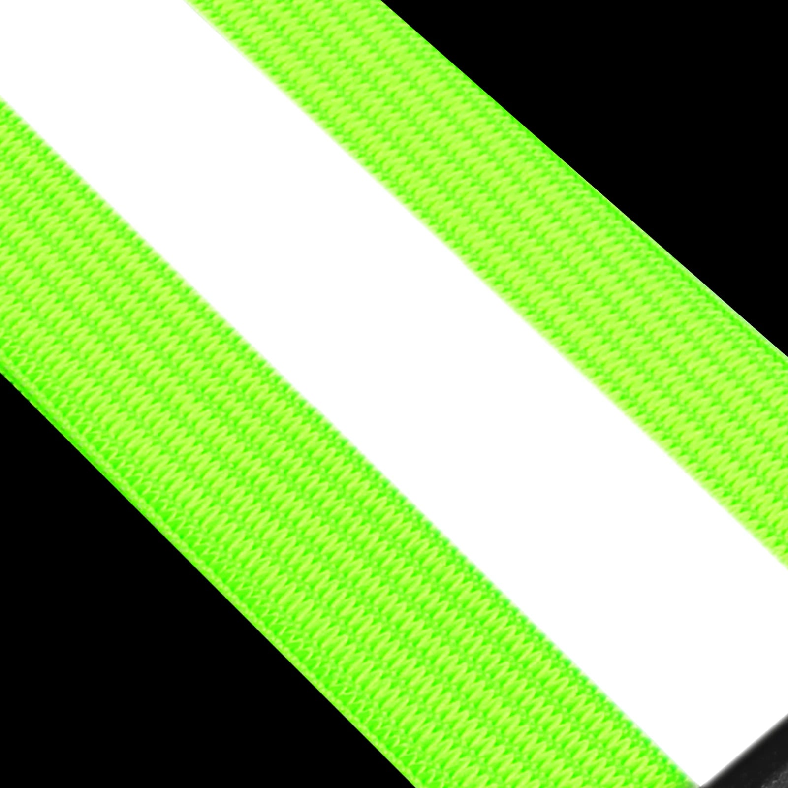 LED Running Vest USB Rechargeable Reflective Glowing Reflector Straps High Visibility Night Running Riding Clothing Elastic Band