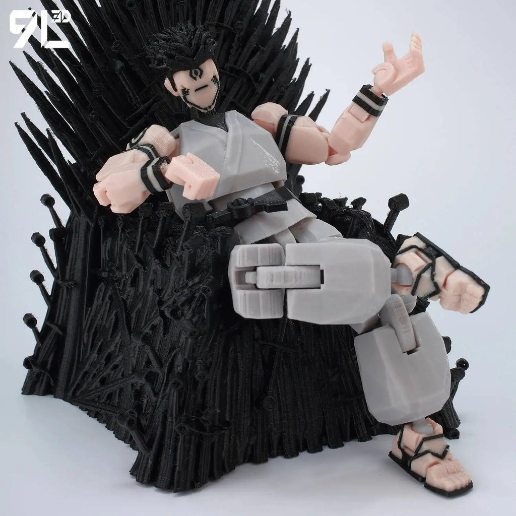 9L3D Printed Anime Jujutsu Kaisen Sukuna Yuji Yuta Satoru Gojo Lucky Dummy 13 Movable Shapeshift Action Figures Mannequin Toys