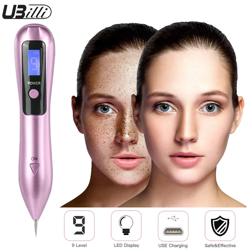 UBilli Beauty Laser Plasma Pen Freckle Remove Pen Wart Remover Tattoo Remover Instruments Skin Tag Removal Spot Beauty Care Tool