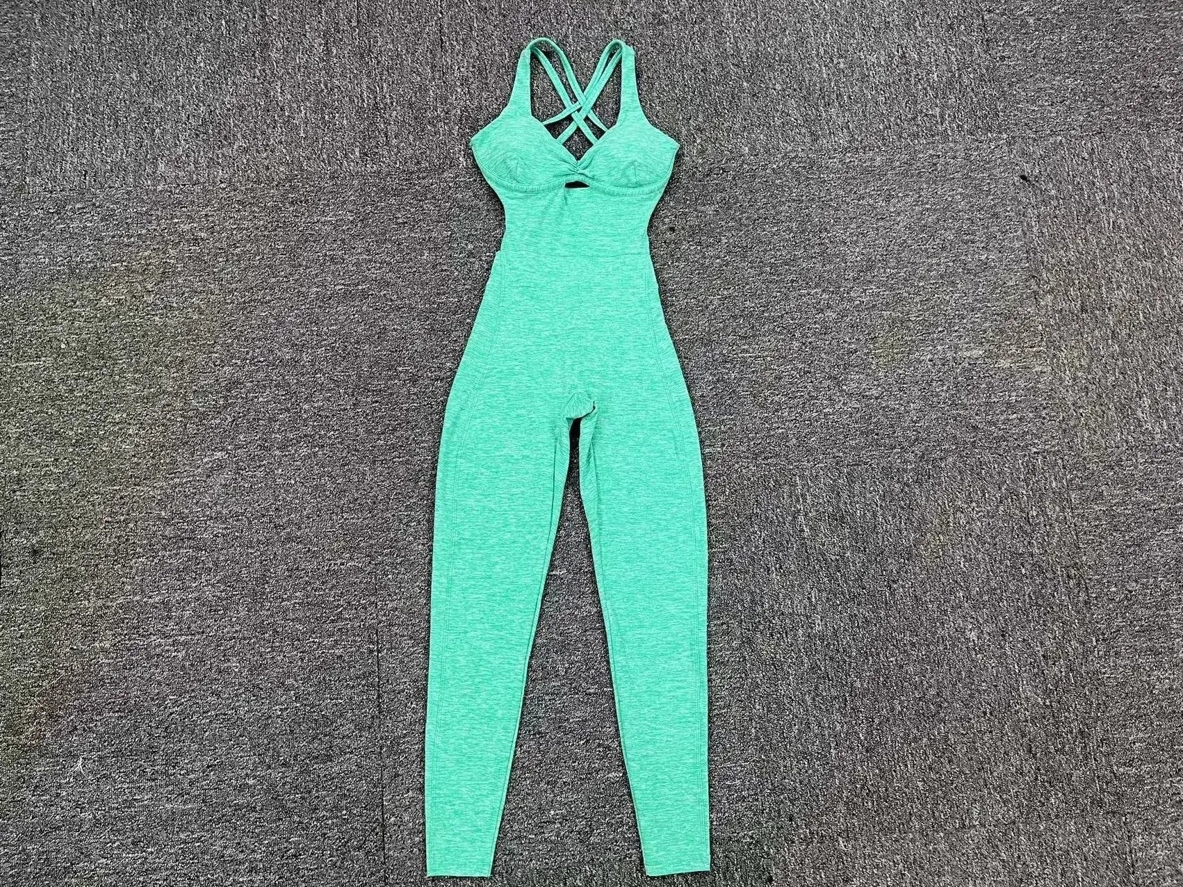Sporty Jumpsuit Women Sportwear 2025 Workout Yoga Clothes Push Up Gym Set Women Sportswear Sport Outfit Fitness Overalls Black