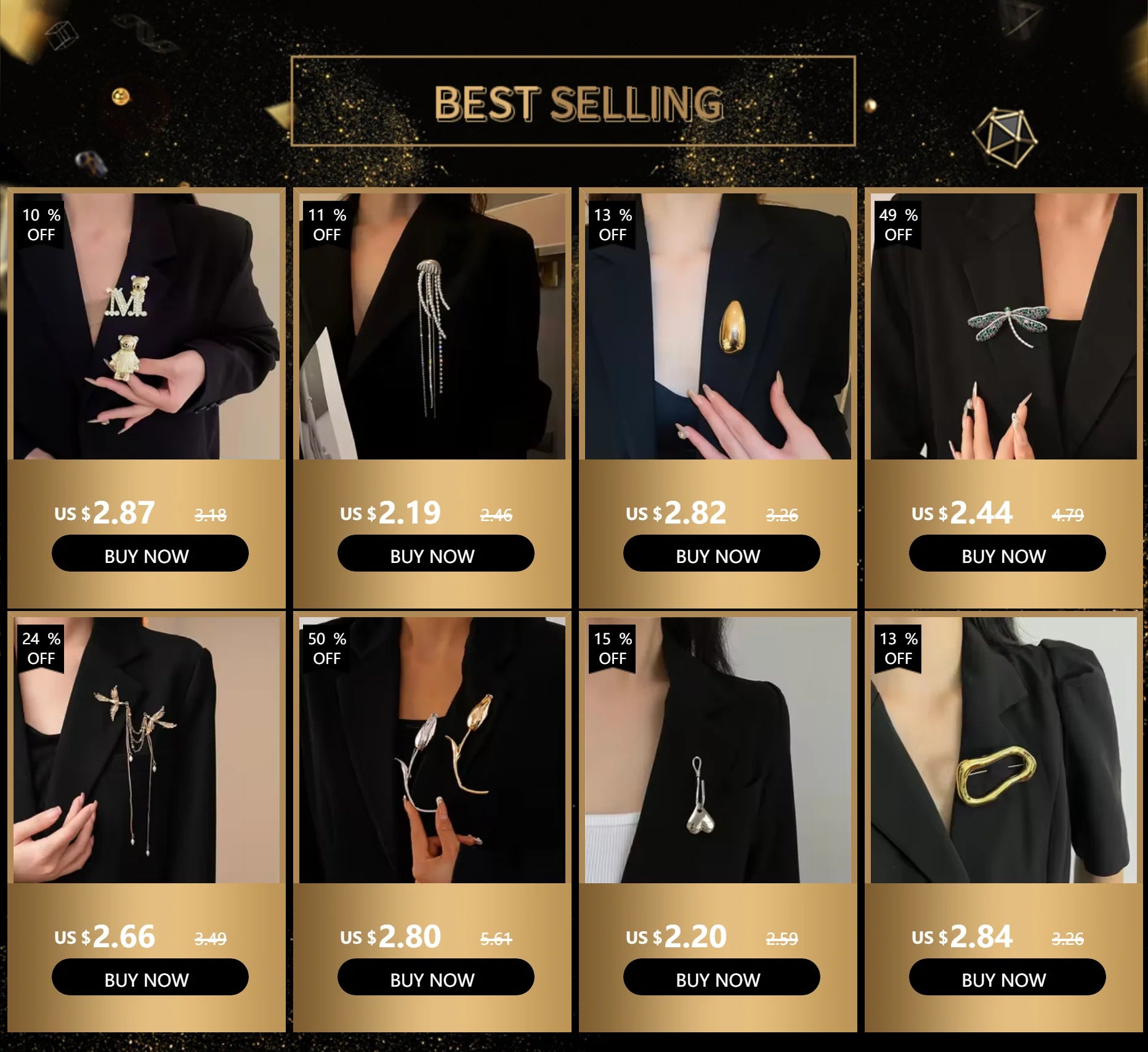 Fire Phoenix Phoenix Brooch Pins Delicate Long Fringe Brooches for Women Men Animal Bird Corsage Clothes Bags Party Accessories