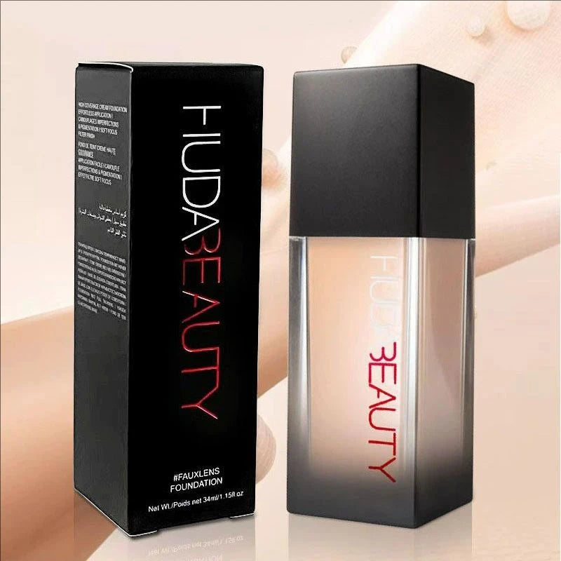 Huda Beauty Flawless Liquid Foundation Matte Concealer Long-lasting Moisturizing Nourishing Facial Makeup Breathable Cosmetics