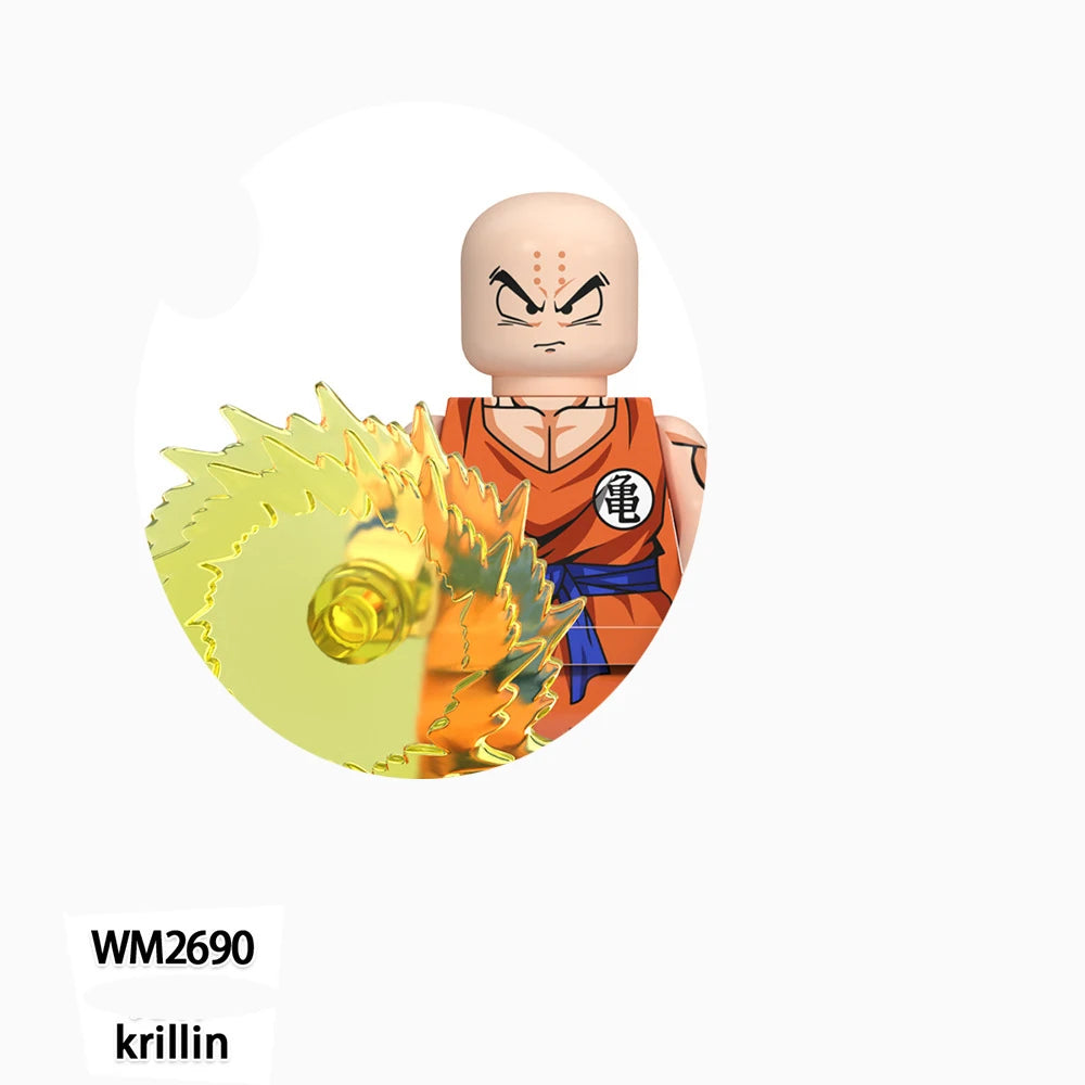 TP1014 TP1019 Japan Adventure TV Shows Mini Building Blocks Bricks With Balls Action Figures Educational Toys For Children Gifts