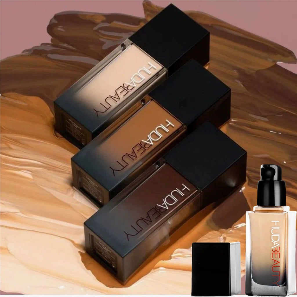Huda Beauty Flawless Liquid Foundation Matte Concealer Long-lasting Moisturizing Nourishing Facial Makeup Breathable Cosmetics