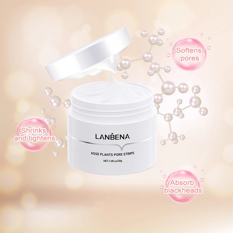LANBENA Remove Blackhead Mask Deep Cleaning Shrinking Pore Mask  Acne Treatment Skin Improve Rough Skin Brighteing Care Beauty
