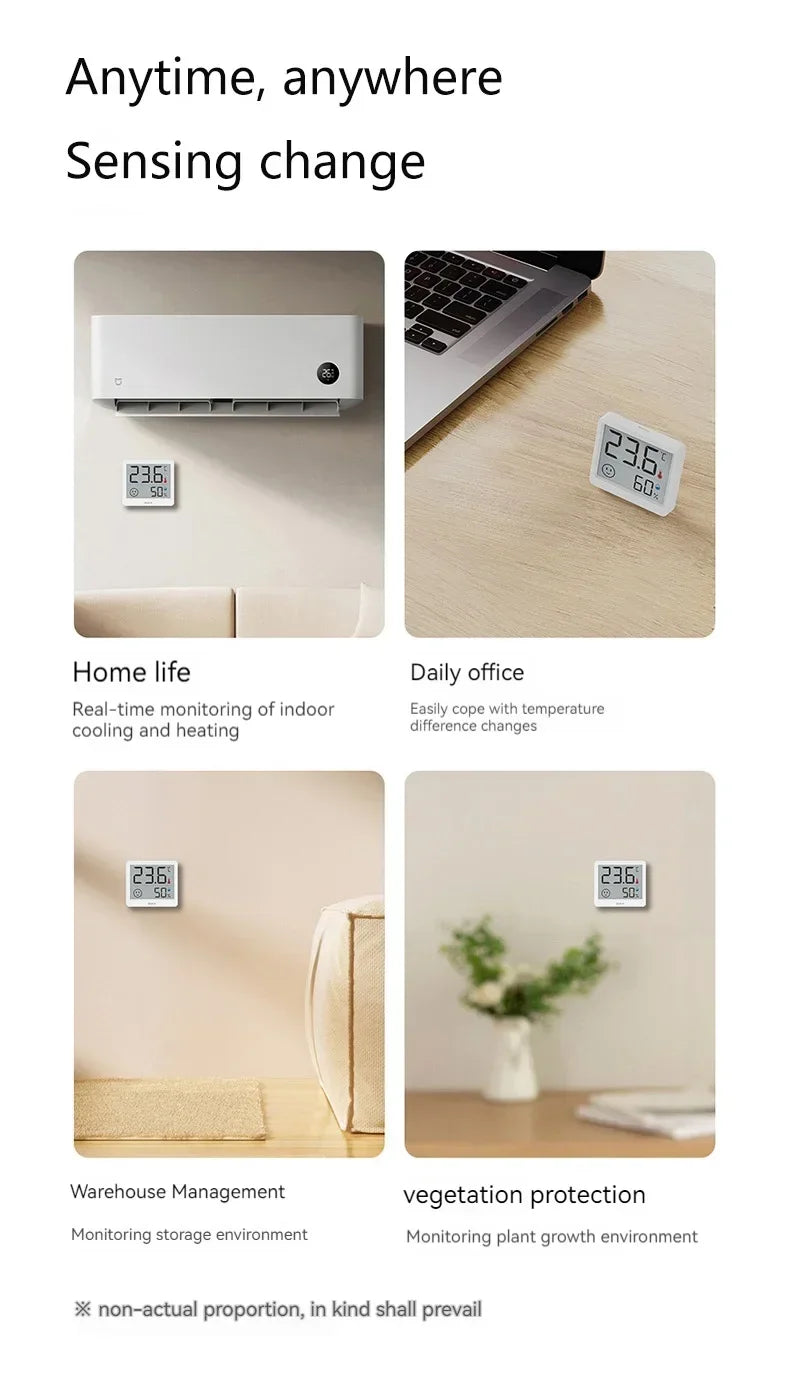 Xiaomi DUKA Atuman 2.5 Inch LCD Electronic Digital Temperature Humidity Meter Indoor Mini Thermometer Hygrometer Weather Sensor
