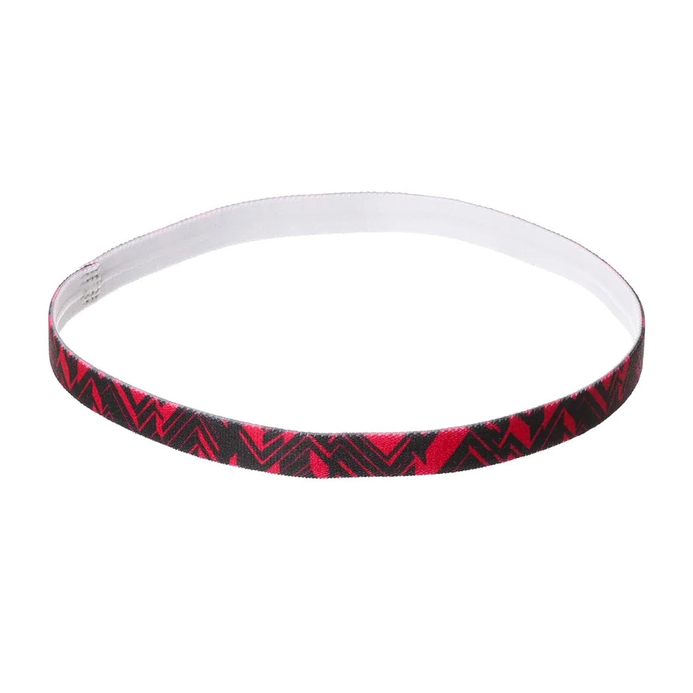 1PC Elastic Headband Sport Anti-slip Rubber Yoga Hair Bands For Women Men Running Sports Football Stretch Sweatband Candy Color