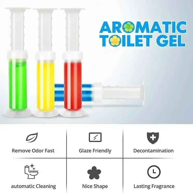 Toilet Cleaner Gel Stick Tablet Products Liquid Fragrance Cleaning Deodorization Odor Lasting  Solid  Aromatherapy Air Freshener