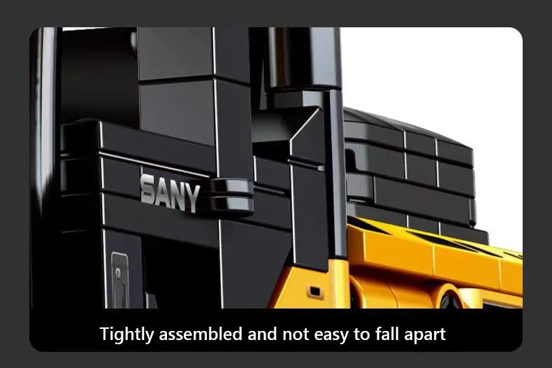 SEMBO BLOCK 1022pcs Excavator Models Building Blocks MOC City Construction Engineering Vehicle Bricks Educational Toys Boys Gift